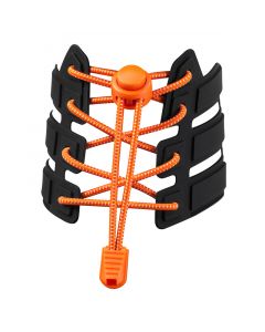 No Tie Elastic Safety Shoelaces for Adults and Children-Orange
