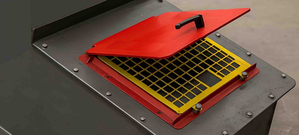 Conveyor Chute Inspection Door